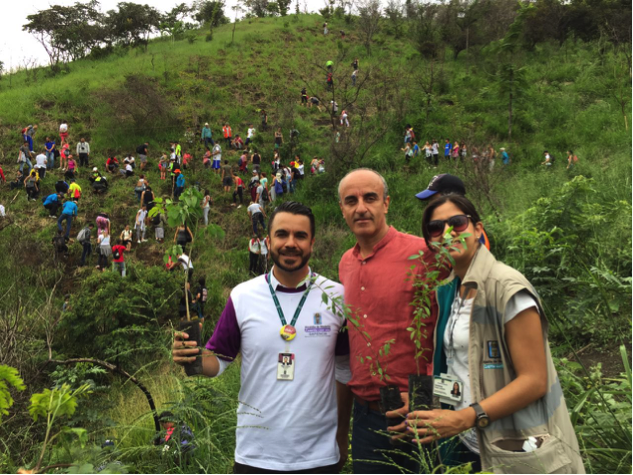 Sapiencia Medellín Siembra de Árboles