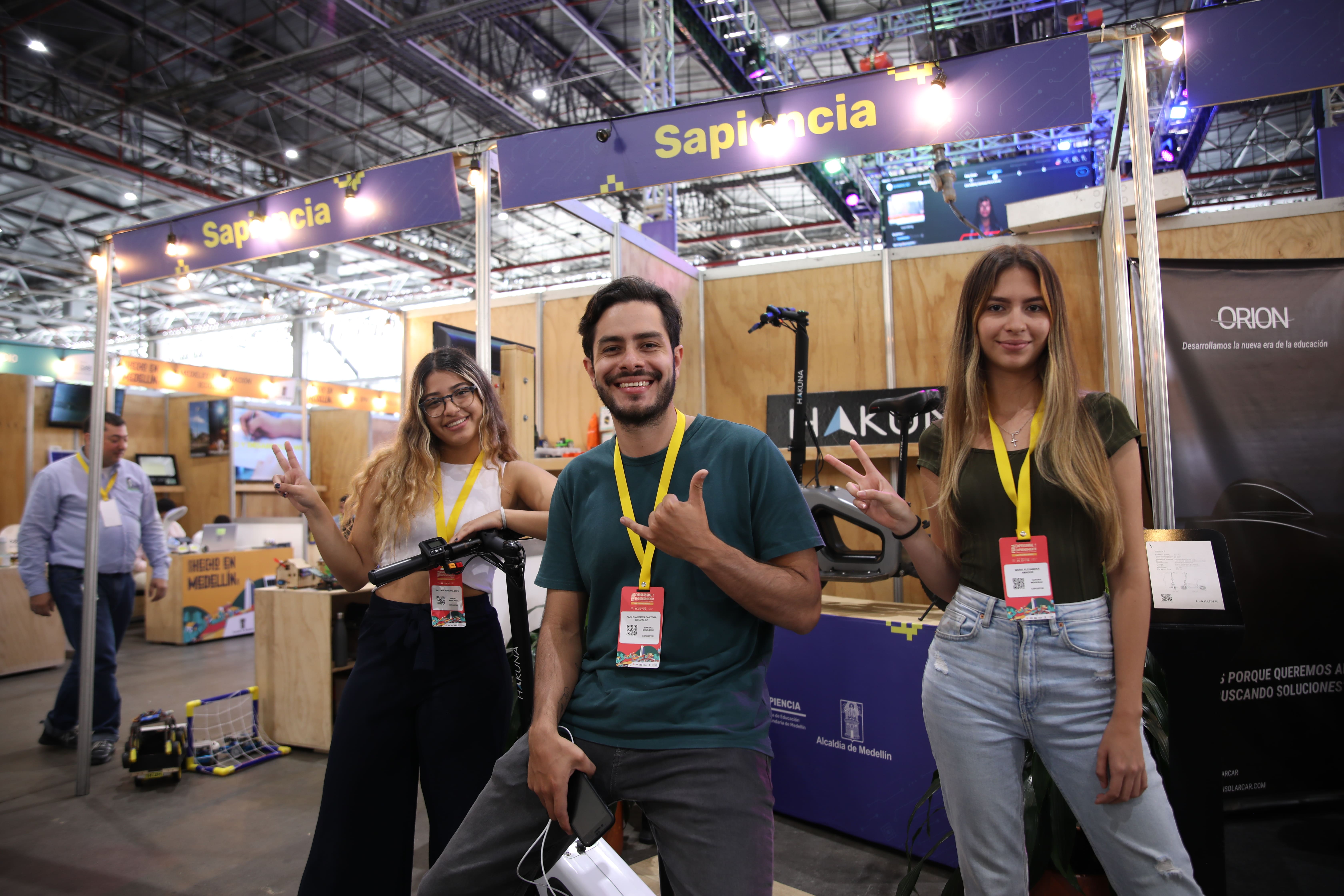 Sapiencia en la Feria de emprendimiento