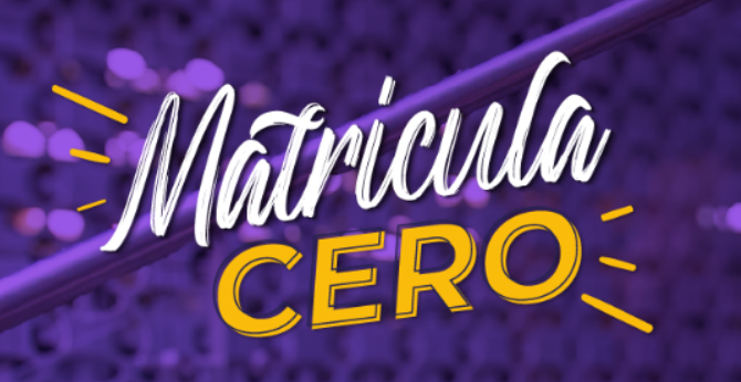 Convocatoria Matricula Cero