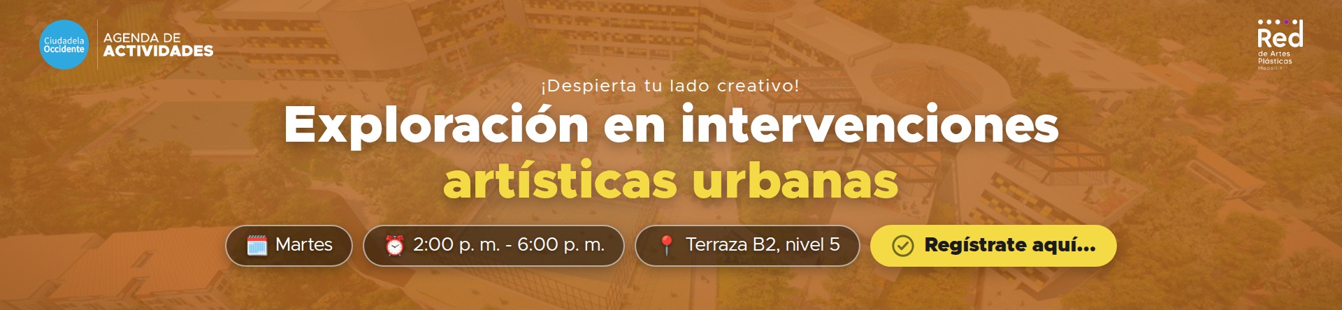 Banner Exploración artística urbana