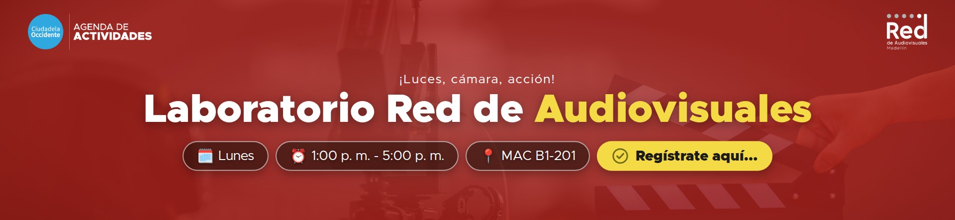 Banner Laboratorio Red audiovisual