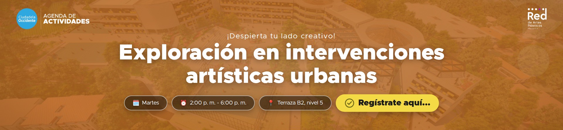 Banner Exploración artísticas urbanas