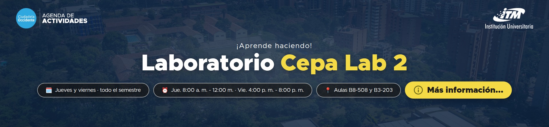 Banner Laboratorio Cepa Lab 2