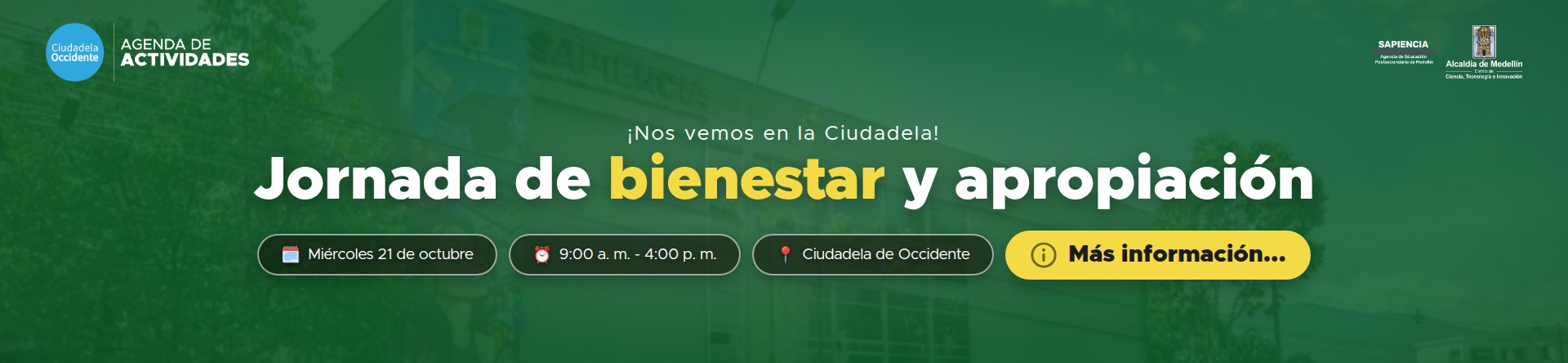 Banner Jornada de Bienestar y apropiación